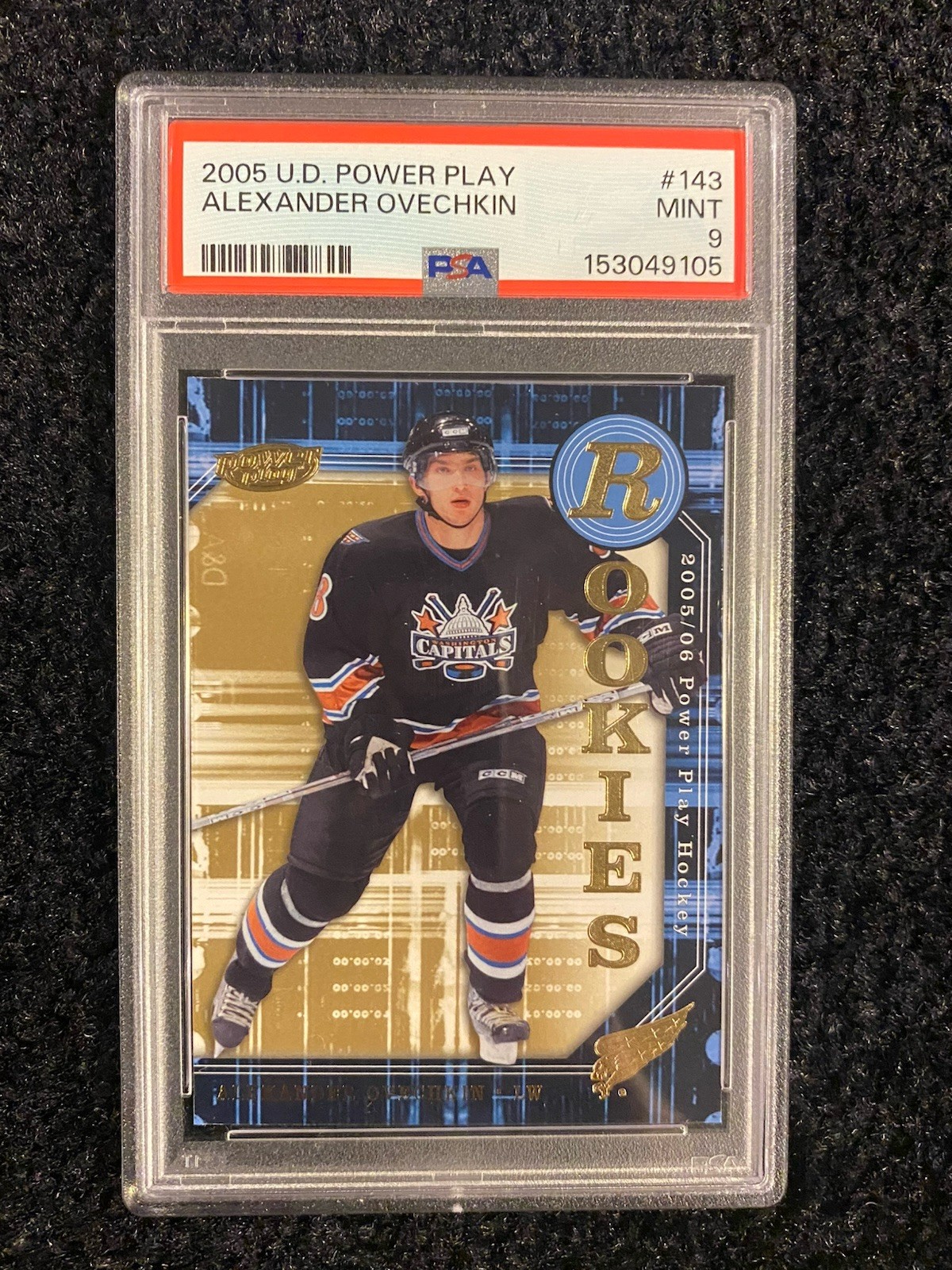 2005-06 Upper Deck Power Play - Rookies Alex Ovechkin #143 (RC) view 1