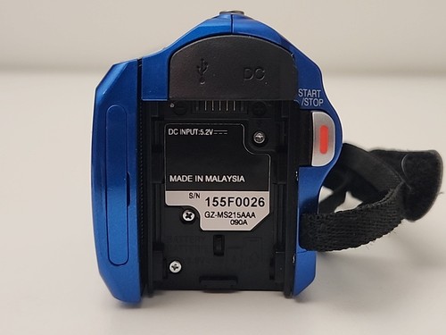 JVC Everio GZ-MS215AA Blue LCD Screen Dual Memory 45x Dynamic Zoom Camcorder - Picture 15 of 18