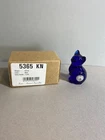 Fenton Art Glass Blue Kitten/Cat 3" Figurine 95th Anniversary 5365 KN/w Box