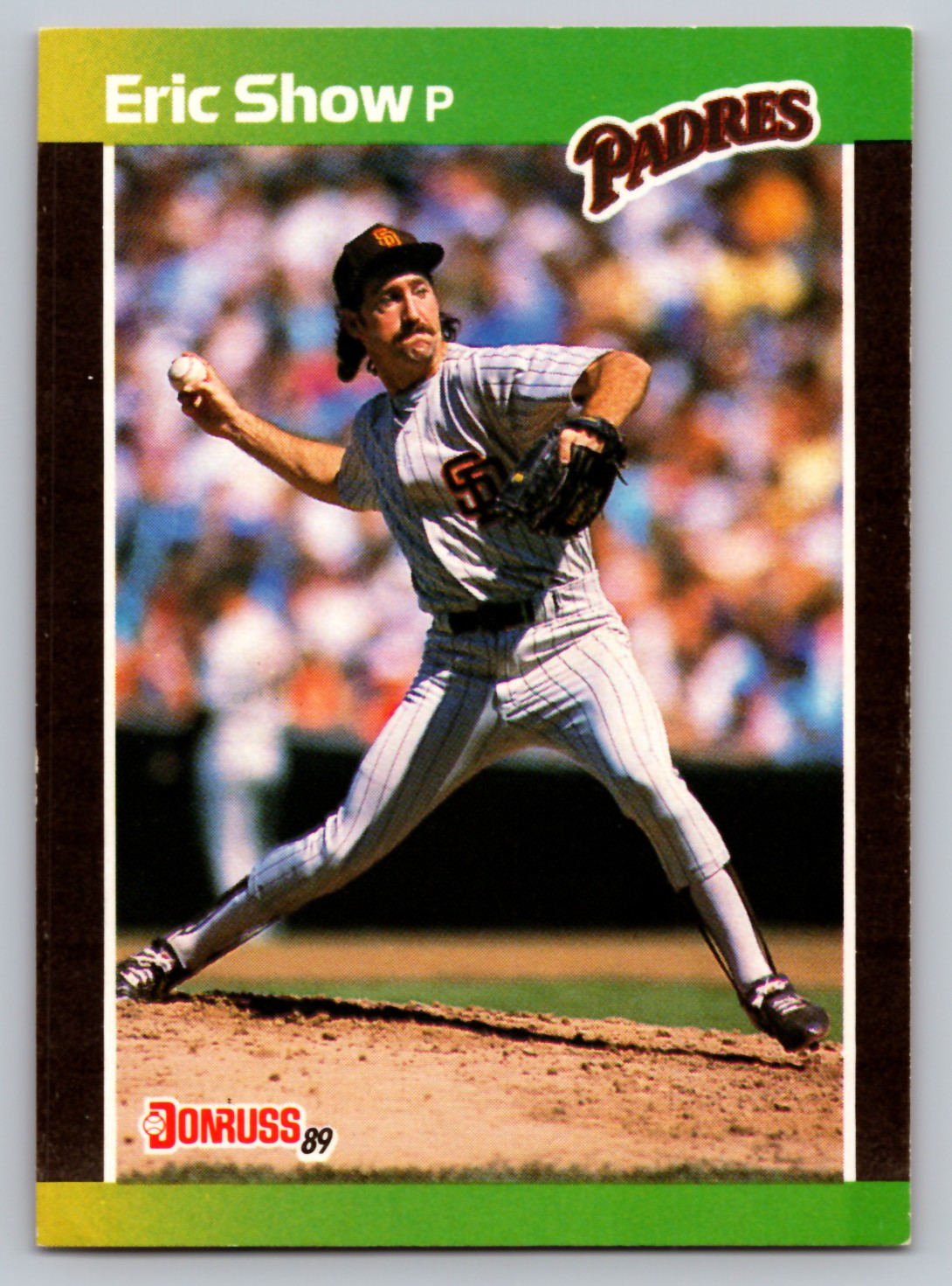 Eric Show 1989 Donruss #482 San Diego Padres