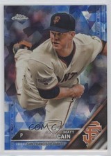 2016 Topps Box Set Chrome Sapphire Edition /250 Matt Cain #171 0qm1