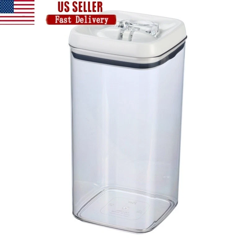 Airtight Food Storage Container 19 Cup Square Easy Open BPA Free Stackable New