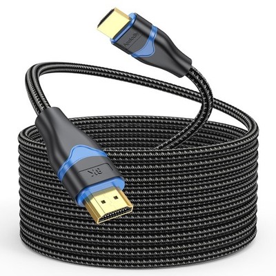 HDMI Cable 25 FT, 8K Long HDMI Cable 25 Foot 4K Ultra High Speed HDMI 2.1 Bra...