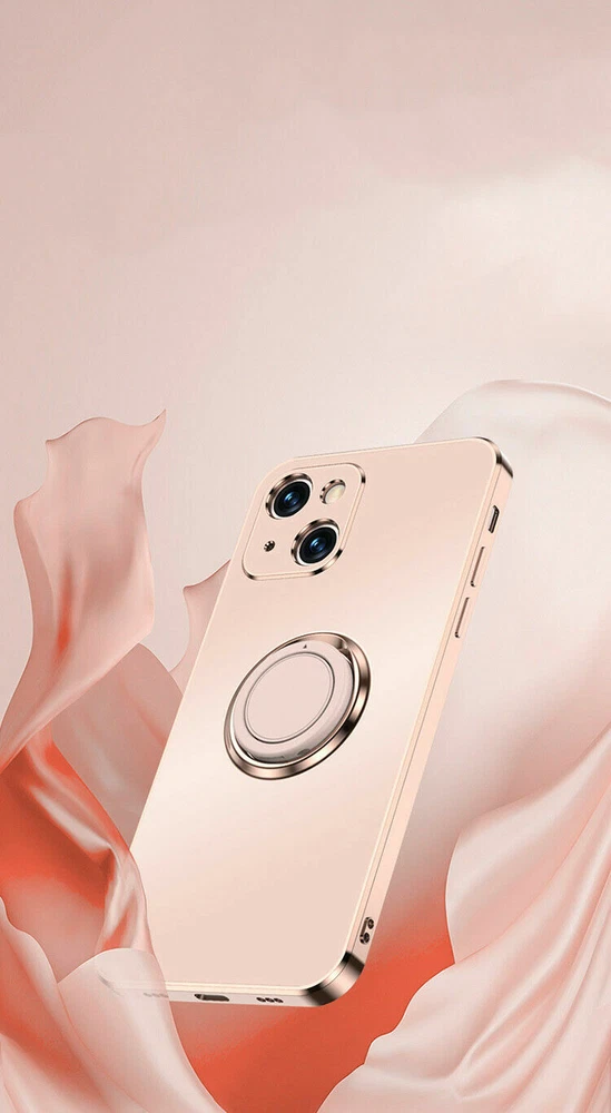 Luxury Matte Magnetic Car Holder Phone Case for iPhone 13 12 11 XR X 8 7