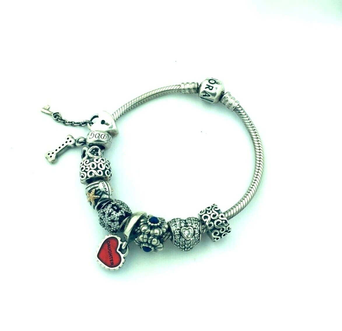 アクセサリー Pandora silver bracelet Amazon.com: PANDORA Sterling Silver w/Signature Clasp