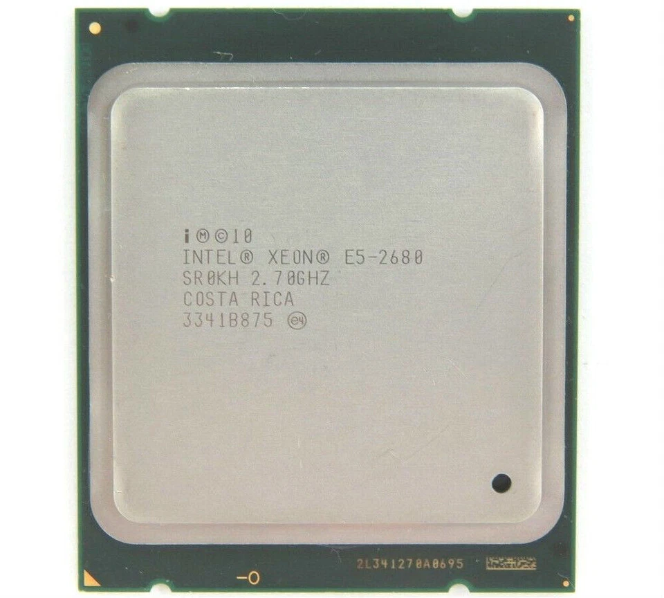 Intel Xeon E5-2680 CPU 8-Core 2.7GHz 20M 8 GT/S LGA2011 SR0KH 16 T Processor - Image 4 of 4