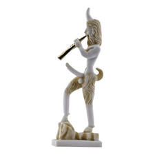Pan Faunus griechische wilde Natur Gott Penis Phallus Figur Statue Skulptur 1...