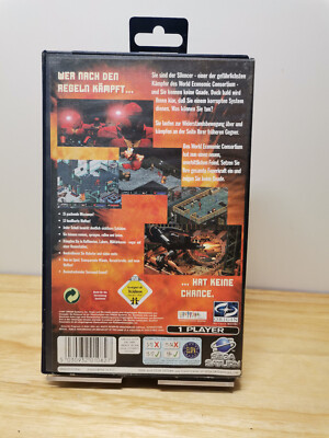 Crusader No Remorse - Sega Saturn Complet Origin Pal Secam