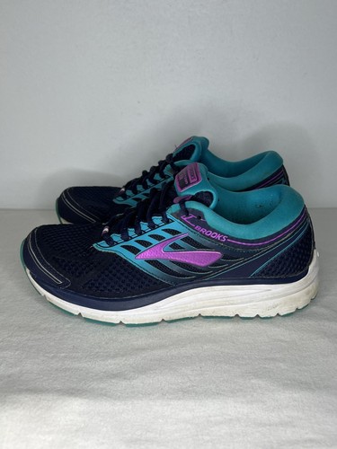 Brooks Addiction 13 Womens Shoes Sneakers Size 7.5 B Blue Purple 1202531B456 - Picture 2 of 9