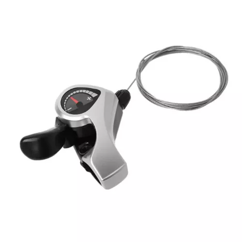 Shimano SL-TX50 3/6/7/18/21 Speed MTB Mountain Thumb Gear Shift Lever Set - Picture 3 of 14