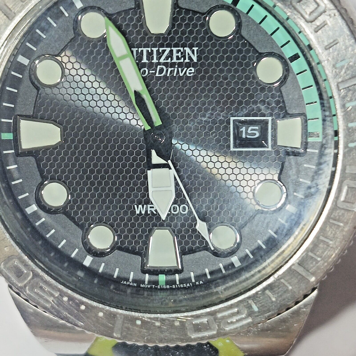 Citizen Eco-drive Scuba Fin Watch E168-s080100 for sale online | eBay
