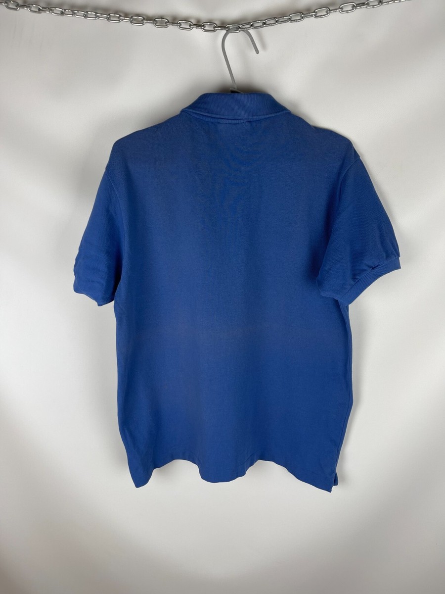 【70'S】CHEMISE LACOSTE VINTAGEフレラコNavy 3 Vintage 70's Chemise Lacoste Blue Red Dress Polyester Knit