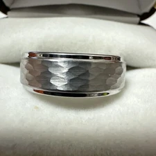Triton Tungsten Carbide Brush Finish & Bevel Edge 7mm TC 850 Men’s Wedding Band 