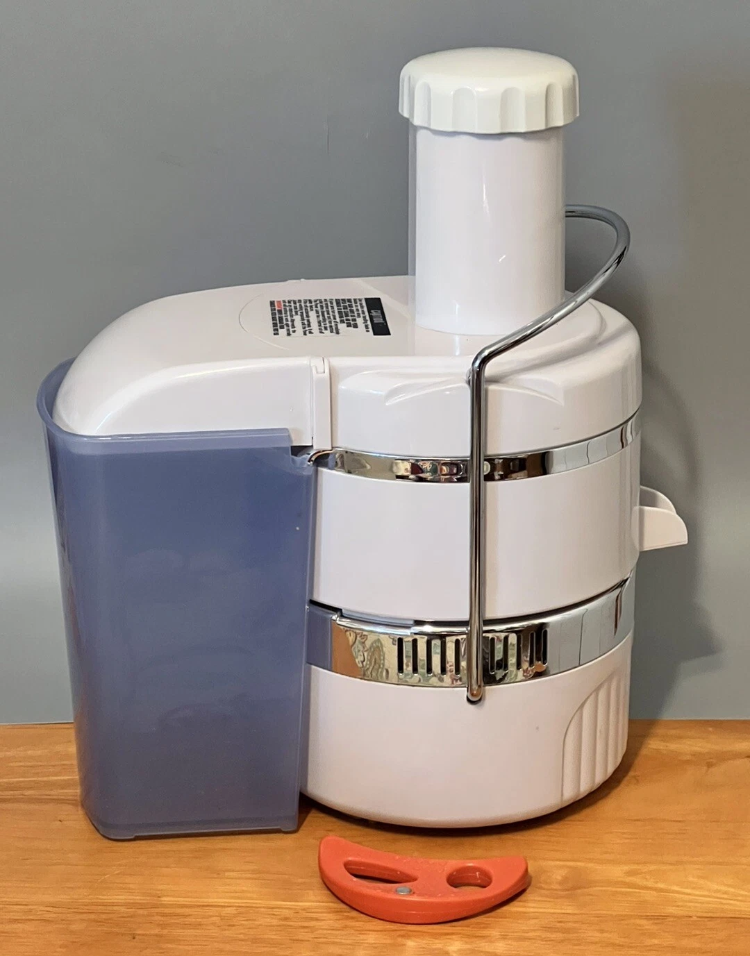 Jack LaLanne's Power Juicer model CL-003AP w/ Pulp Catcher & Key