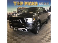 2019 Ram 1500 Rebel, Crew, Low Kms, Accident Free, GREAT PRICE!