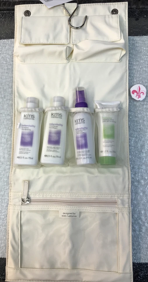 KMS Color Vitality Champú Acondicionador Color Protección Spray Cabello Juego Set Viaje Foto 2 de 3