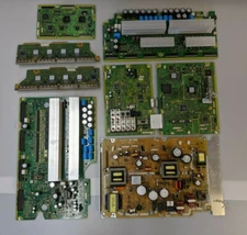 PANASONIC TH42PZ700U SCRATCHED PANEL 8 PCS KIT TXNSC1HATJ/TNPA4250 ETX2MM681MFS 