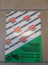 Aprilia Catalogo Ricambi Originale Moto TXR 312/240 M 1988