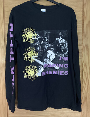 Milk Teeth I m Making Enemies Long Sleeved Band Shirt Small Punk Rock Vgc