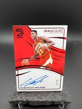 2023-24 Panini Immaculate Dominique Wilkins Signatures Ruby /25 Hawks #6903 S