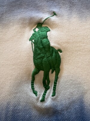 POLO RALPH LAUREN POLO SHIRT BIG PONY TIE DYE SIZE M.GOOD