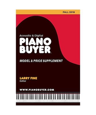 Piano Buyer Model & Price Supplement / Fall 2019
