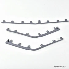 Bumper Trim Fit For 2009-15 Cadillac CTS V Model Front Bumper Molding Kit Gray