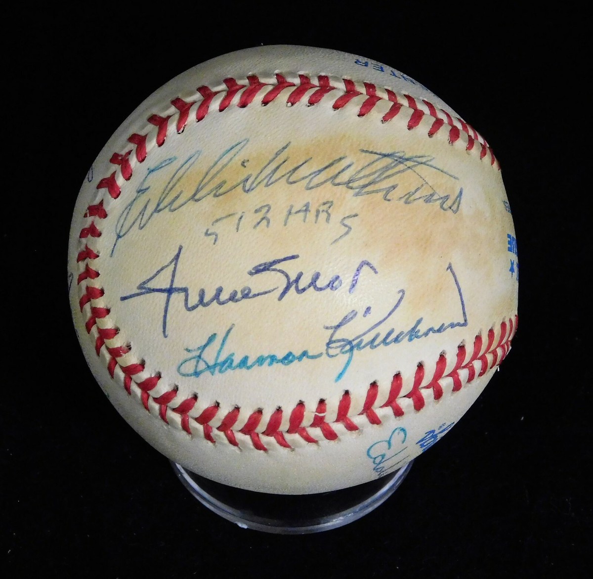 シ*ウ様 レア 500号 Home Run Club 8人 直筆サインボール Charitybuzz: 500 Home Run Club Baseball Signed by Mantle