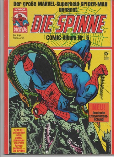 Condor Verlag - Die Spinne - Comic Album - Band 5 - Ausgabe 1980 - M0173
