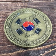 ROK/US Combined Forces Command Training & Doctrine Command Challenge Coin