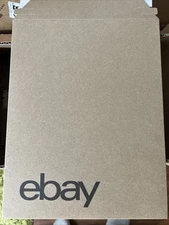 Lot of 25: Ebay Branded 9" x 11.5" Paperboard Mailjacket Envelope (No padding)