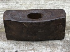 Vintage or Antique 8 Lb Blacksmith or Railroad Hammer Head
