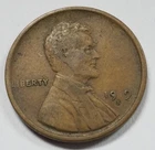 19x9  Lincoln Cent | Copper 1 c | VF | Filled die | Error | ? 1909 1919 1929