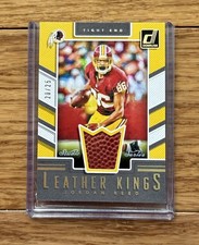 Jordan Reed - 2017 Donruss #2 Leather Kings Football Relic Player Used SSP 20/25