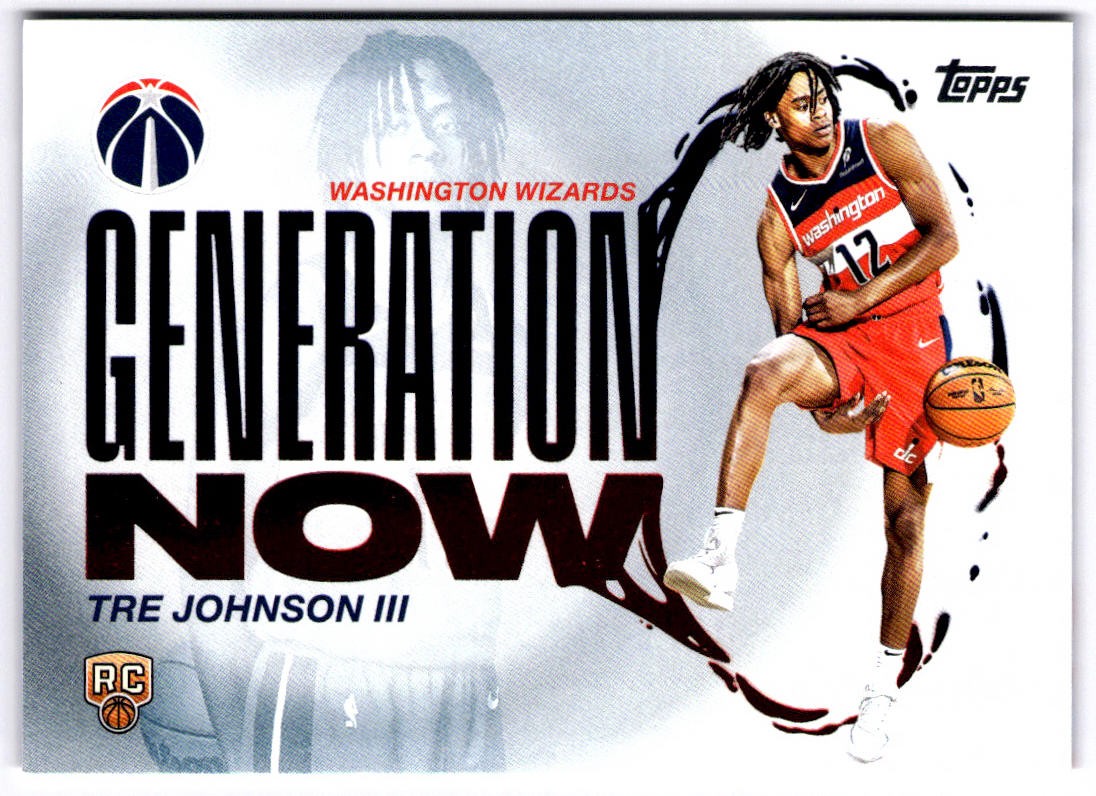 2025-26 Topps #GN-6 Tre Johnson III Generation Now