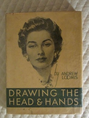 Drawing the Head and Hands Andrew Loomis 1960 3th Printing Hardcover