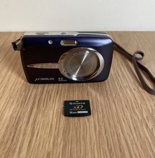 Olympus Mju U 600 6.0MP Digital Compact Camera 3x Optical Zoom Purple - Tested