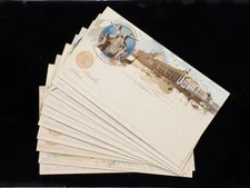 MINT SET/10 COLUMBIAN EXPOSITION POST CARDS, BRIGHT AND FRESH