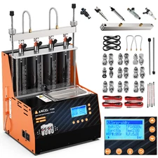 ANCEL JC400 Auto Ultrasonic Cleaning Machine Fuel Injector Tester Cleaner Tool