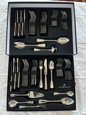 Auerhahn Besteck Augsburger Faden 68-teilig, Edelstahl 18/10, Menübesteck