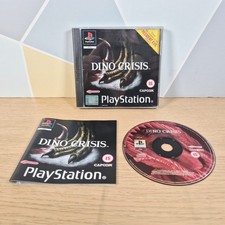Dino Crisis 1999 Sony PS1 Capcom Survival Horror Videogioco Azione con Manuale
