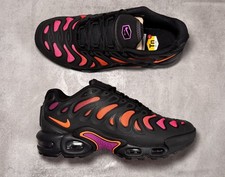 Nike Air Max TN Plus Drift - Nero/Arancione/Viola - Taglia UK 6 ✅