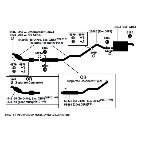 For Toyota Corolla 03-05 AP Exhaust Aluminized Steel Exhaust Pipe Connector — 第 2/2 张图片