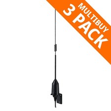 Fourmi fouettée Shakespeare Rib Raider S-Steel Unity Gain VHF - 0,5 m (paquet de 3)
