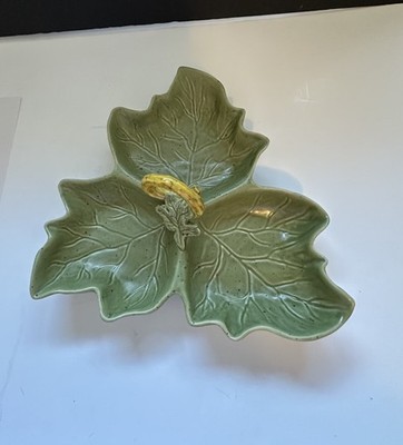 Beautiful William Sonoma 2012 Barbara Eigen Harvest Pumpkin 3 Section Server