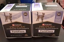 Purina FortiFlora 2x 30 Sachets Cats Probiotic Pro Plan Veterinary Supplement