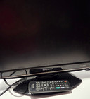Sharp LC 19DV22U 19in LCD TV Built In DVD Player 720p 60Hz Black Tested working