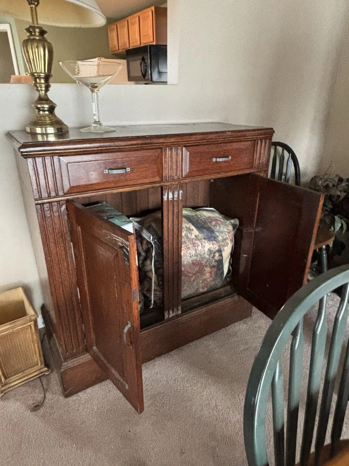 Antique Cherry Buffet - Image 2 of 2