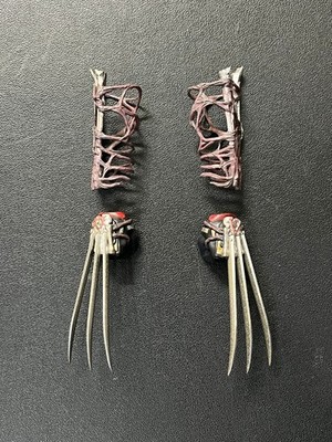 Hot Toys MMS782 Deadpool Battling Version 1/6 Scale Wolverine Claws Hand Set