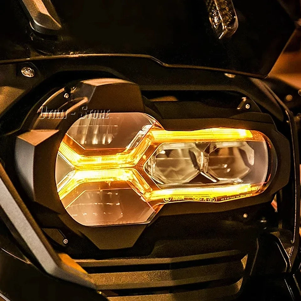 HEADLIGHT GUARD PROTECTOR COVER FOR BMW R1200GS ADVENTURE R 1200 GS ADV R1250GS - Image 4 of 4